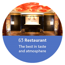 63 restaurants, restaurants with the best taste and atmosphere